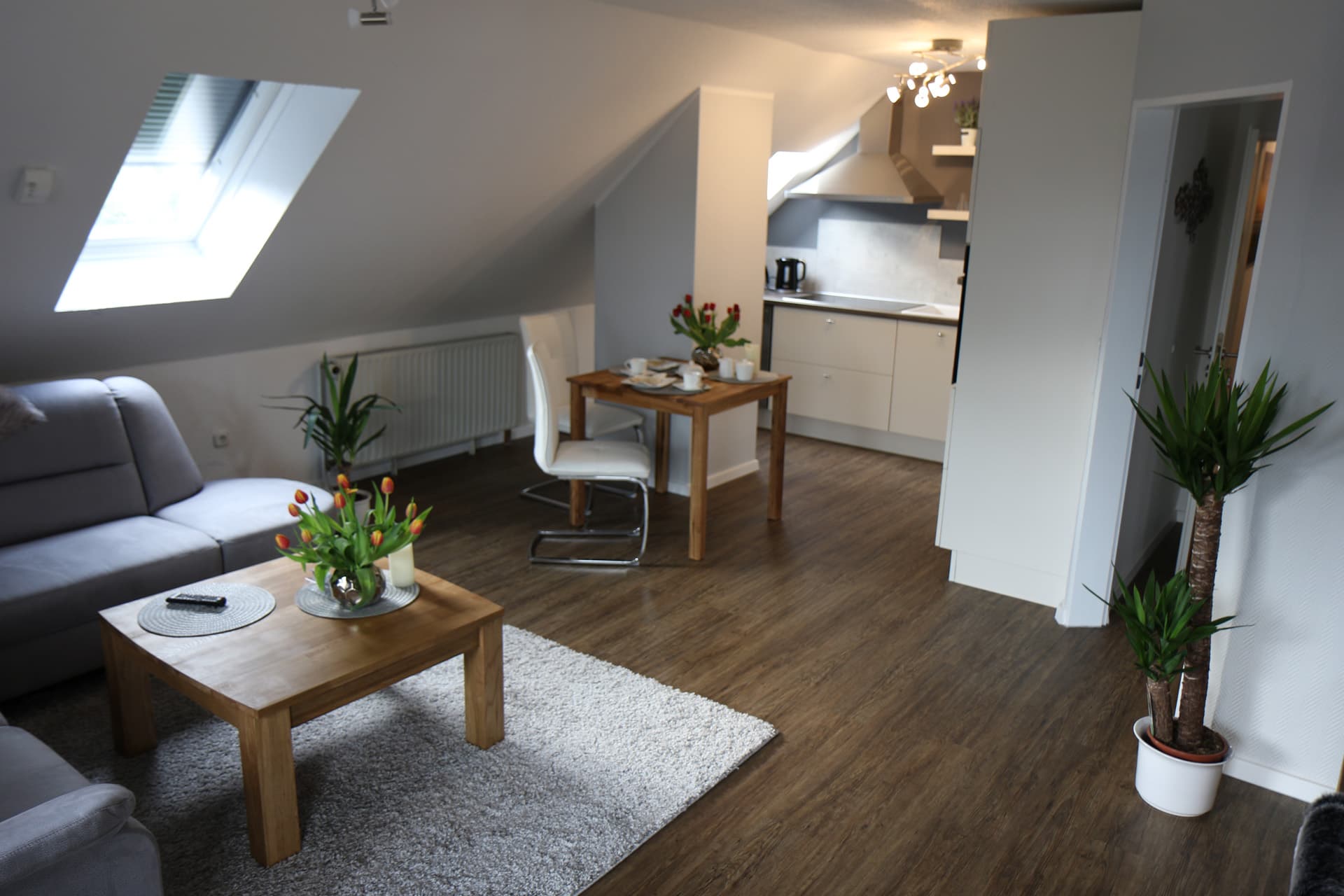 Comfortabele bank in vakantiewoning Am See 2 in Rhauderfehn