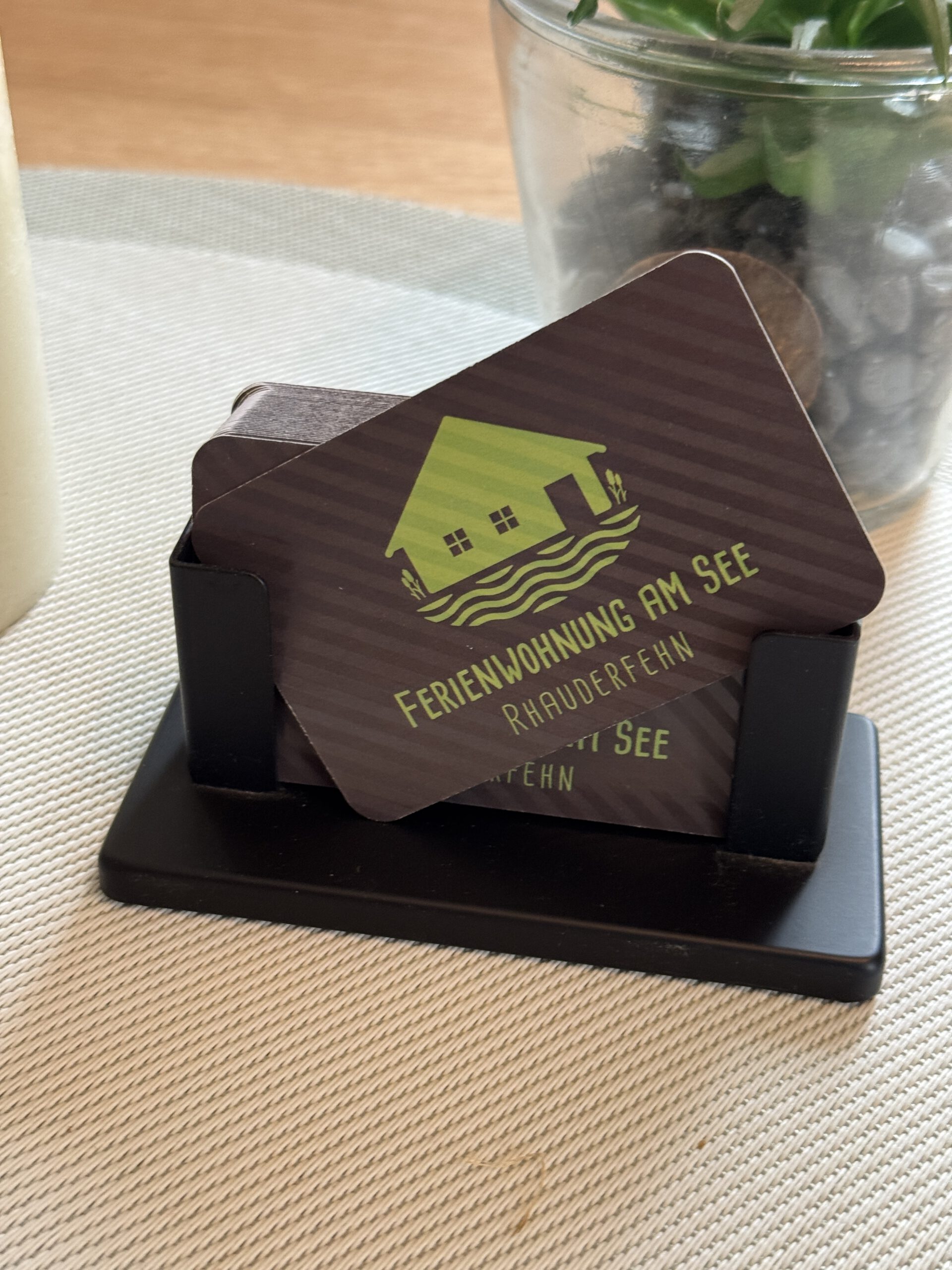 Visitekaartje van vakantiewoning Am See 1 in Rhauderfehn